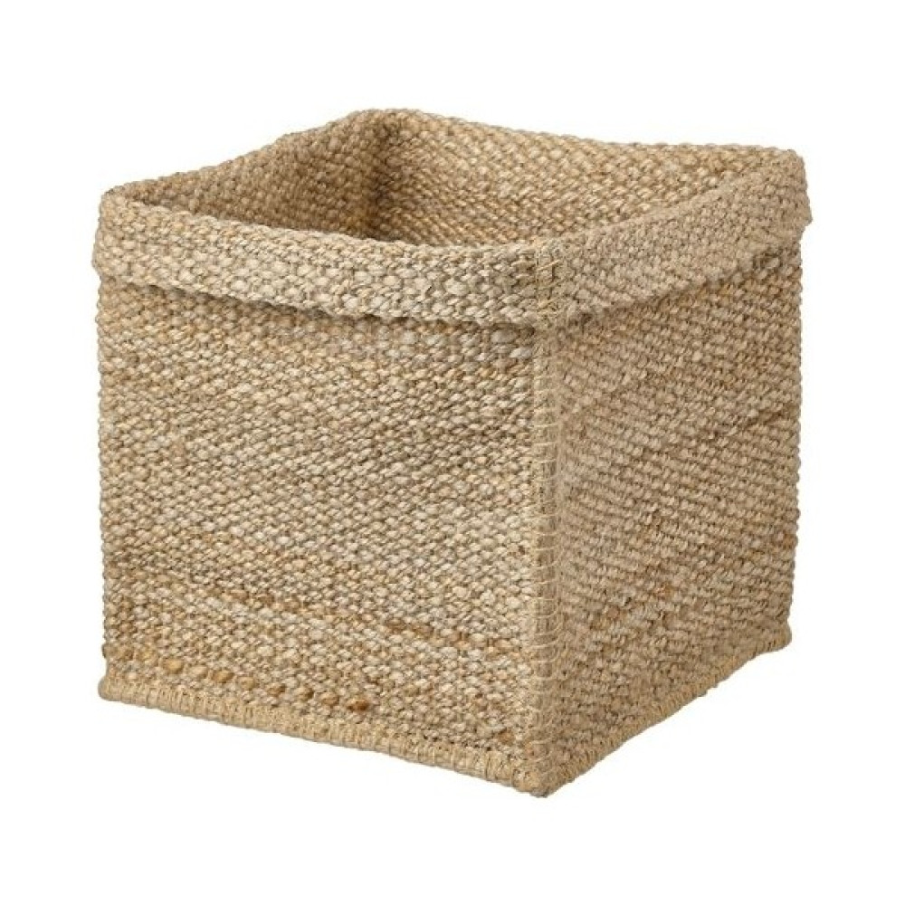 IKEA Sepet Jüt 30X30X35 cm Meridyendukkan Doğal Sepet Raf Içine Uygun Doğal Sepet ,kutu - Bej Sepet Fiyatı