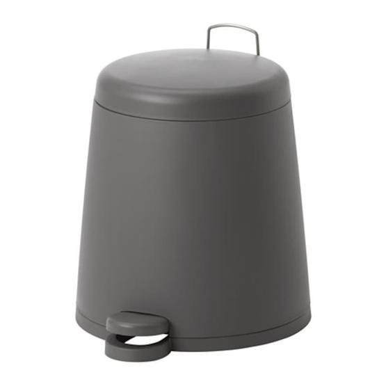 IKEA Snapp Gri 5 lt Çöp Kutusu
