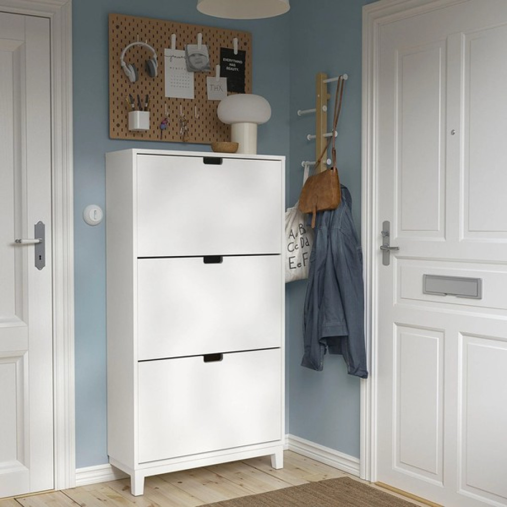 IKEA Ställ Beyaz 79X29X148 cm Modern Ayakkabı Dolabı Ayakkabılık Fiyatı