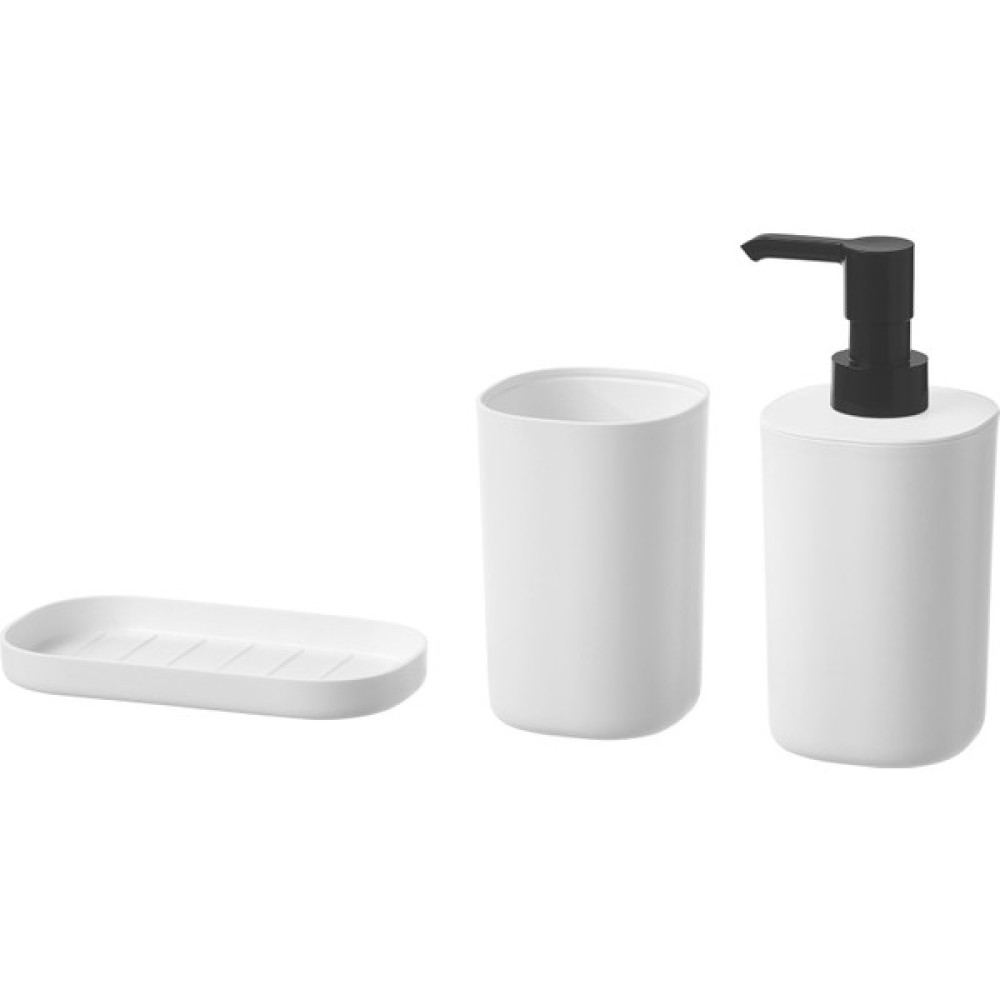 IKEA Storavan Banyo Seti, Beyaz, 3 Parça - Beyaz Sabunluk Fiyatı