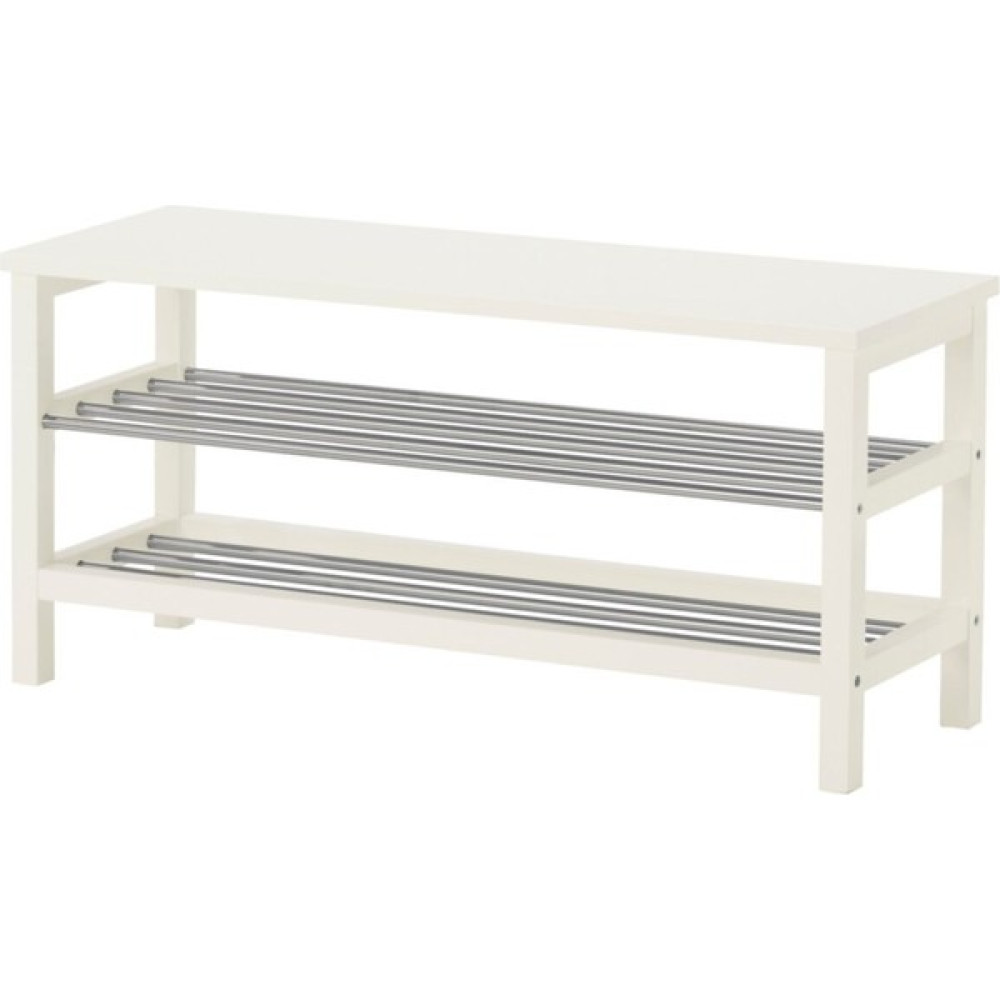 IKEA Tjusig Bank ve Ayakkabılık Beyaz, 108X50 cm - Beyaz Ayakkabılık Fiyatı