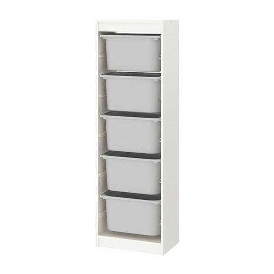 IKEA Trofast Beyaz 46x30x145 cm İskelet
