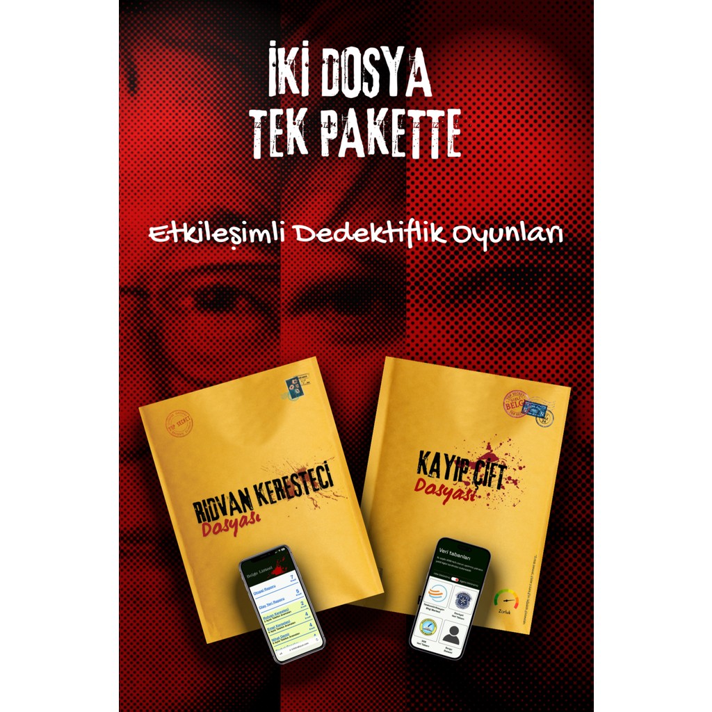 İki Dava Tek Paket - Dedektiflik Oyunu, Katil Kim? Cinayet Çözme - 24 x 32 cm SSD / Solid State Drive Fiyatı
