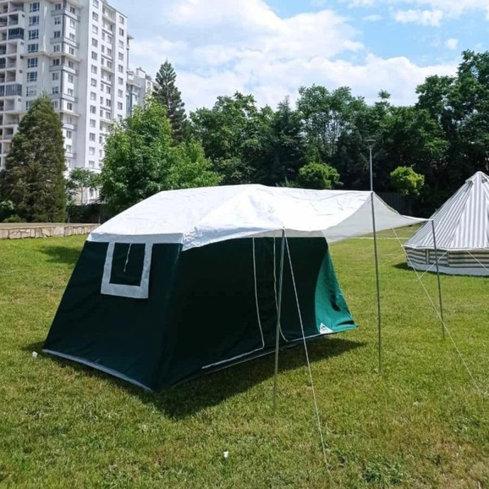 Iki Odalı Akrilik Kamp Çadırı + Yağmurluk Hediyeli Çadır Fiyatı