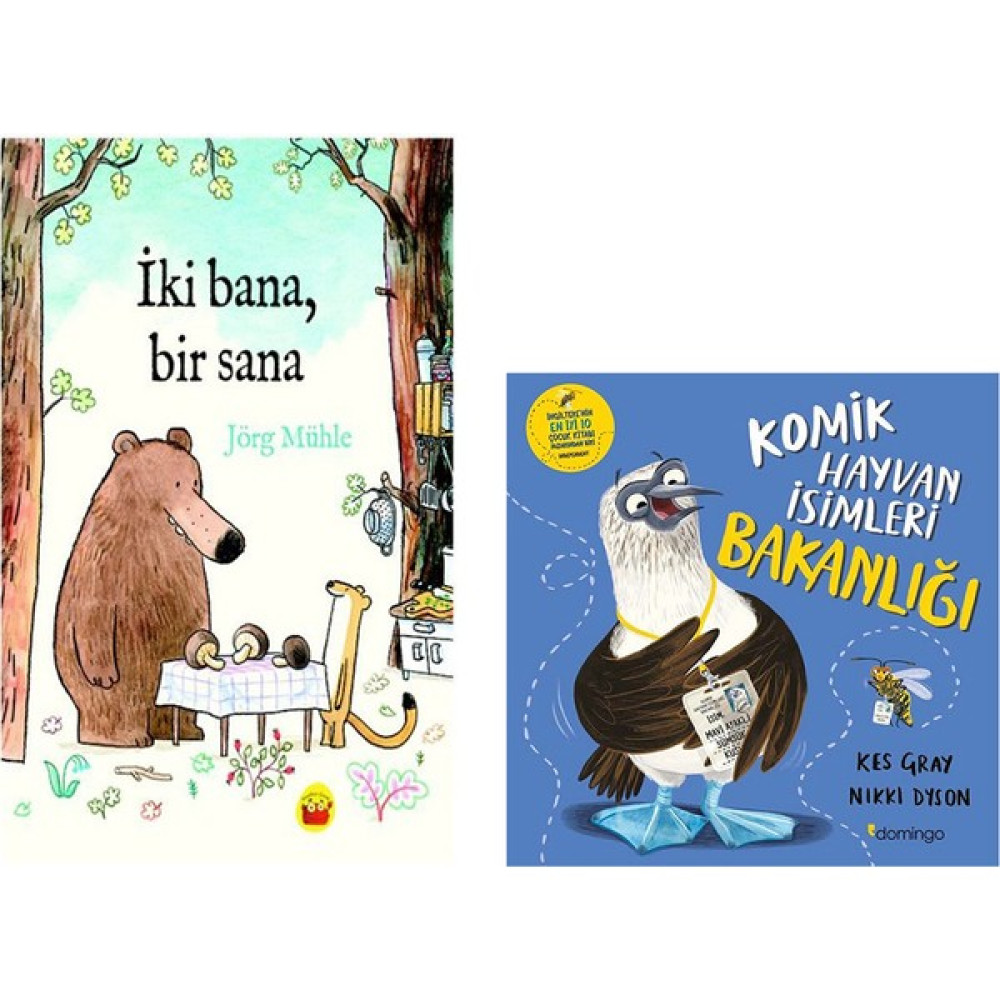 Iki Sana Bir Bana - Komik Hayvan Isimleri Bakanlığı (Kes Gray) Çocuk Öykü Fiyatı