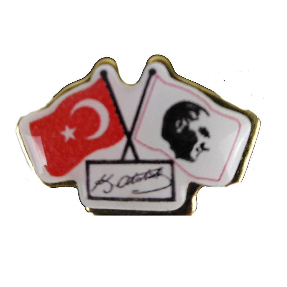 İKİLİ ATALI BAYRAKLI ROZET VT627 Ofis Malzemeleri Fiyatı