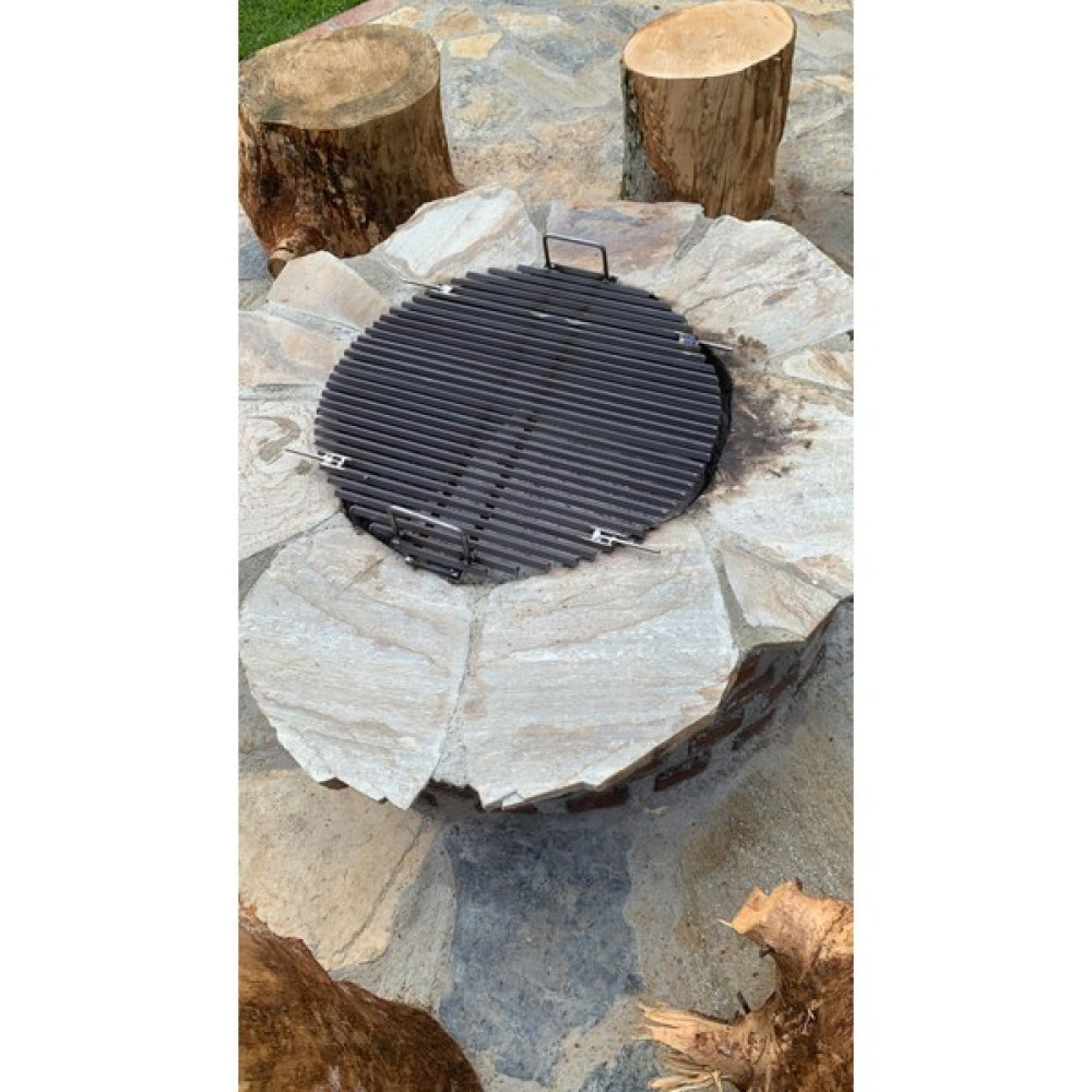 İklim 37 cm Yuvarlak Daire Döküm Mangal Izgarası Bahçe Mangalı & Barbekü Fiyatı