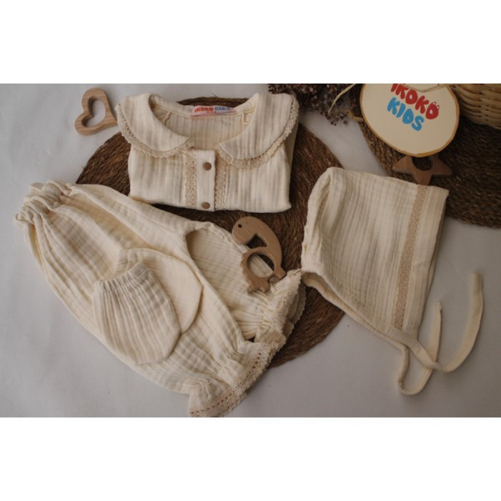 İkoko Kids Krem 4 Katlı Multi Müslin 4 Parça Hastane Çıkışı Oto Boyaları Fiyatı