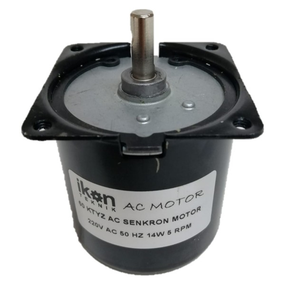 Ikon 60 Ktyz 5 Rpm 14W Viyol Motoru, 60KTYZ5RPM(7MM),Kuluçka Çevirme Motoru, Ac Senkron Motor Elektrikli Mutfak Aletleri Fiyatı