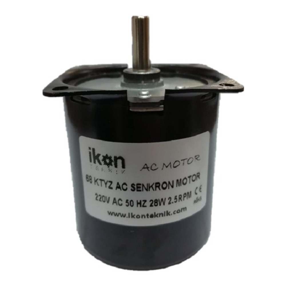 Ikon Kuluçka Çevirme Motoru 68 Ktyz 2.5 Rpm 28W Viyol Motoru Elektrikli Mutfak Aletleri Fiyatı