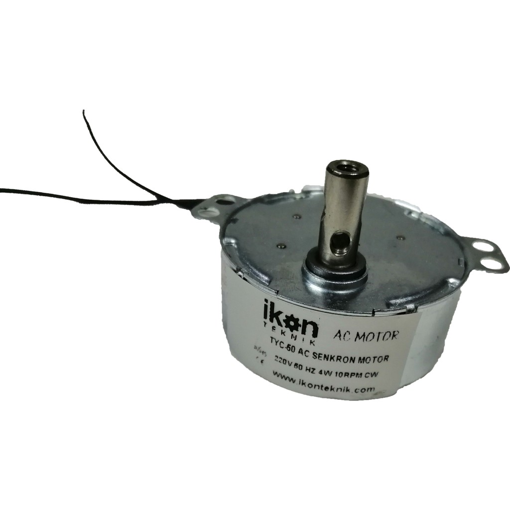 Ikon Tyc 50  10 Rpm Cw Tek Yön 4W Ac Senkron Motor, Şömine Motoru Elektrikli Mutfak Aletleri Fiyatı