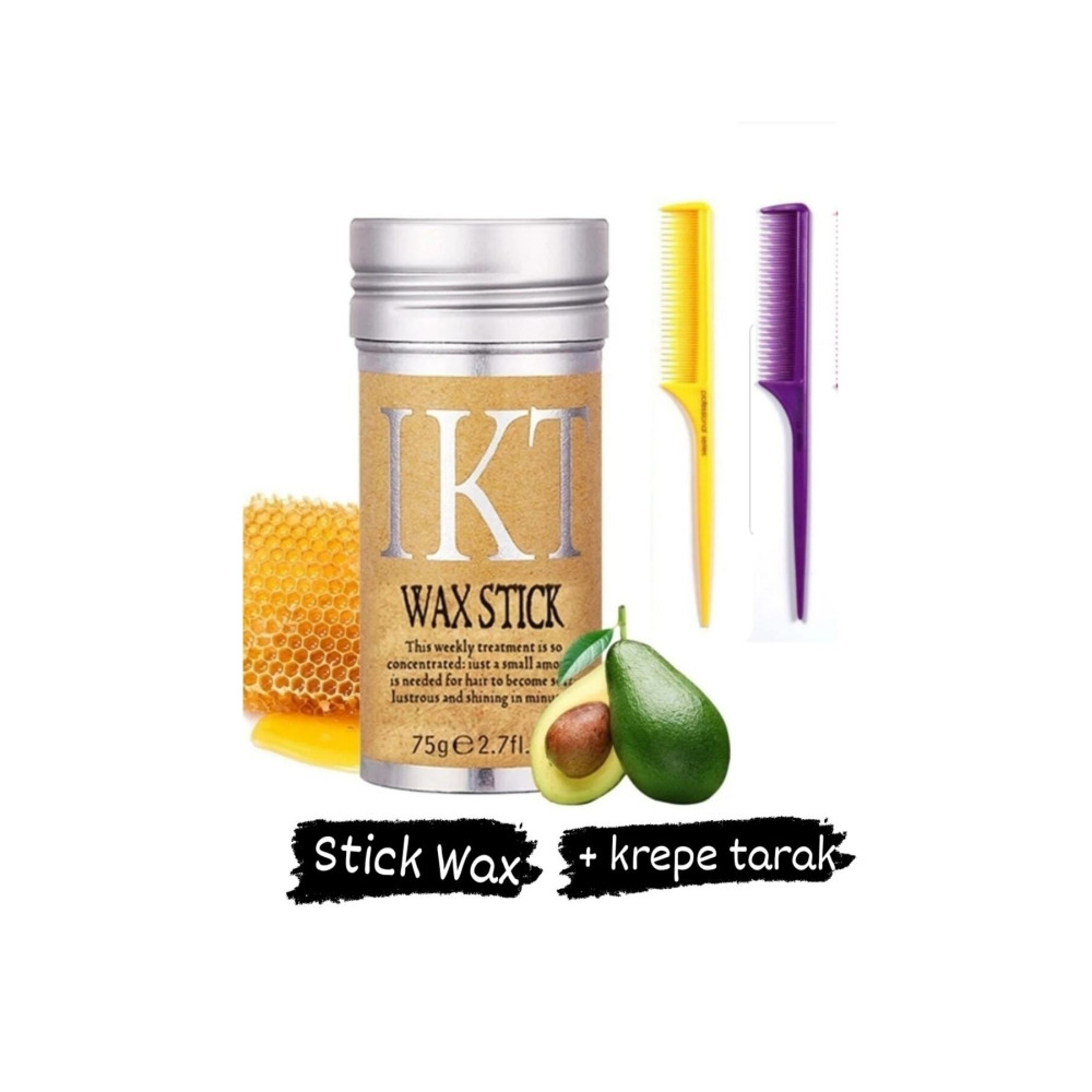 IKT Stick Wax Ve 2 Adet Krepe Tarağı Saç Şekillendirici Krem Fiyatı