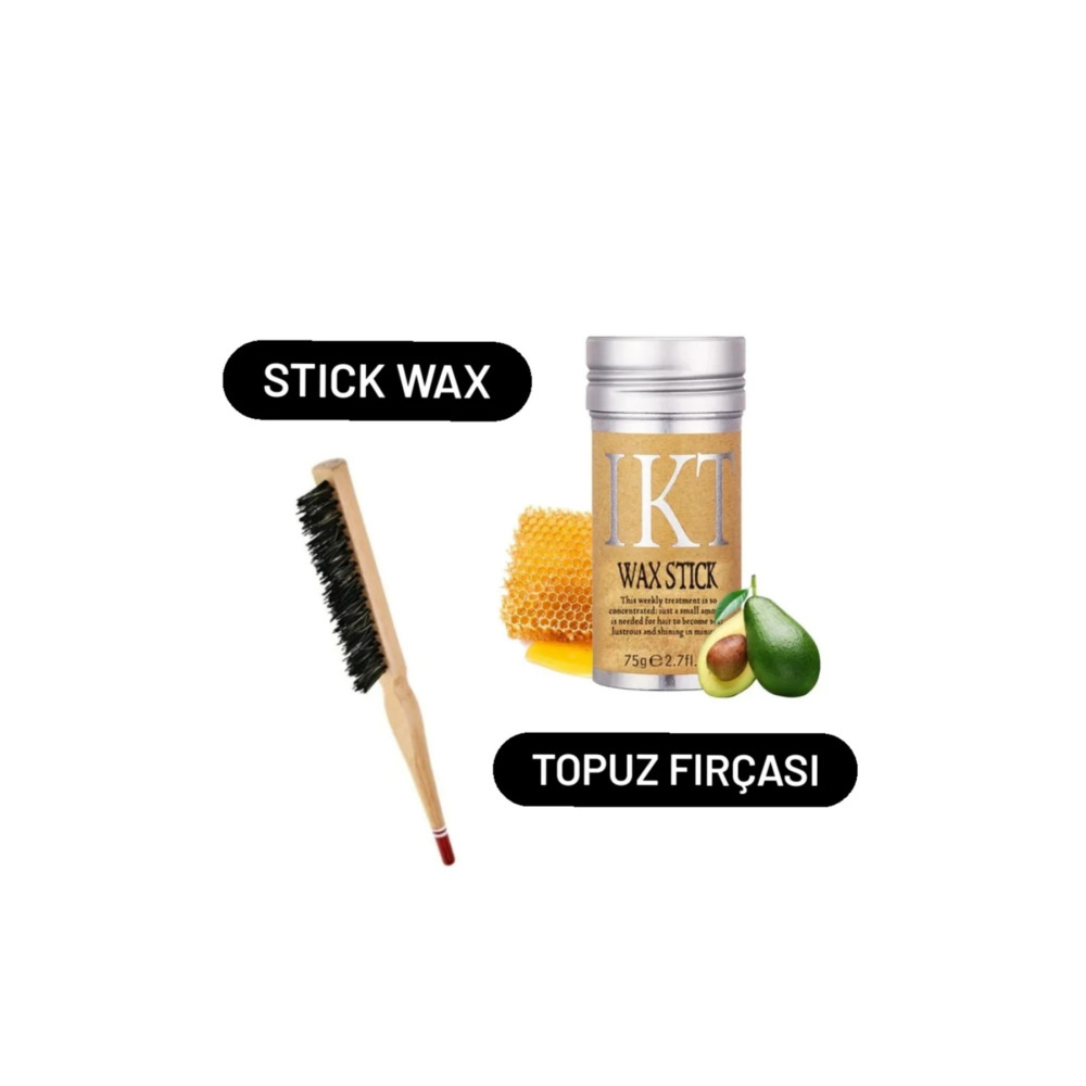 IKT Stick Wax Ve Topuz Fırçası Saç Şekillendirici Krem Fiyatı