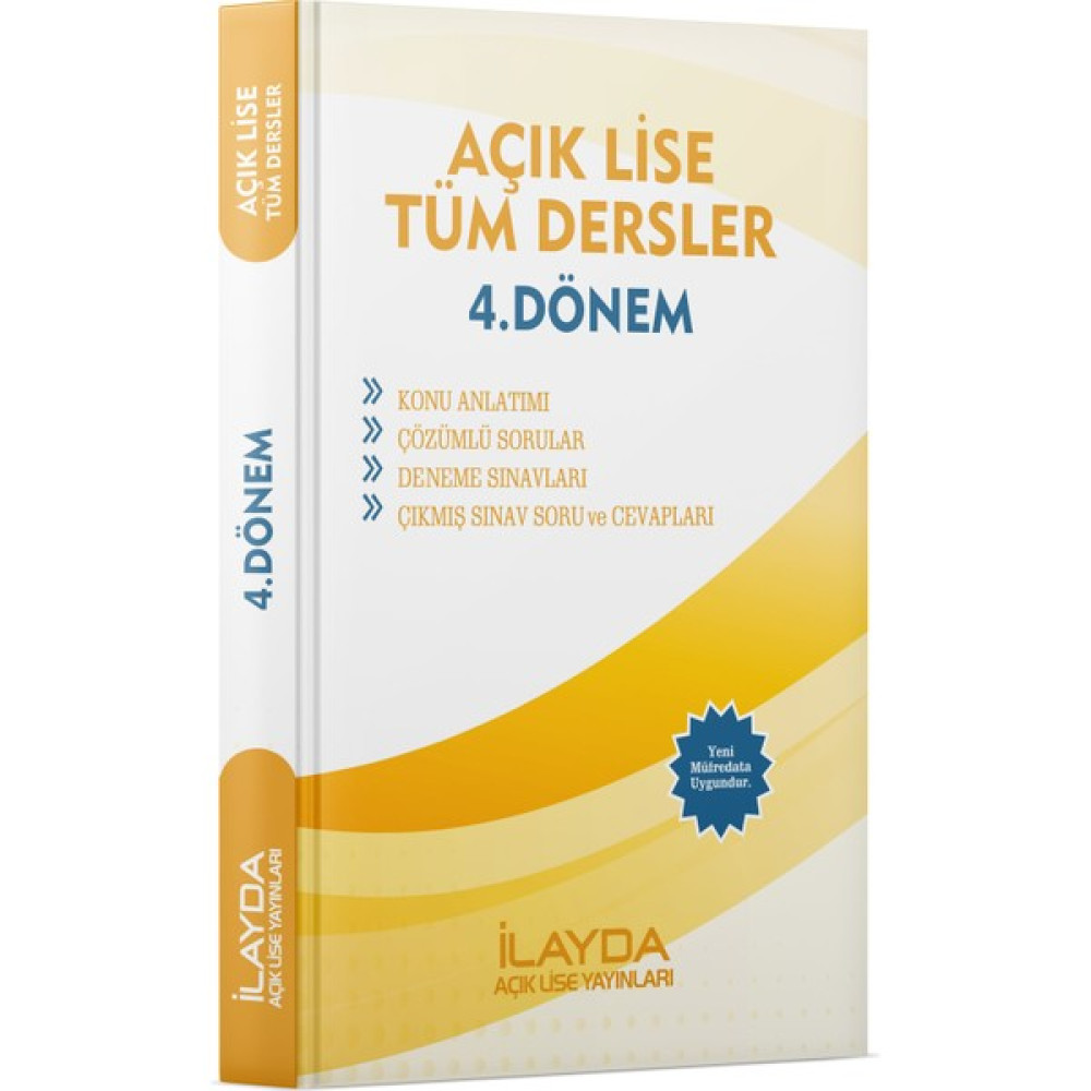 İlayda Açık Öğretim Lisesi 4. Dönem Tüm Dersler Yardımcı Ders Kitabı Açıköğretim Kitapları ve Setleri Fiyatı