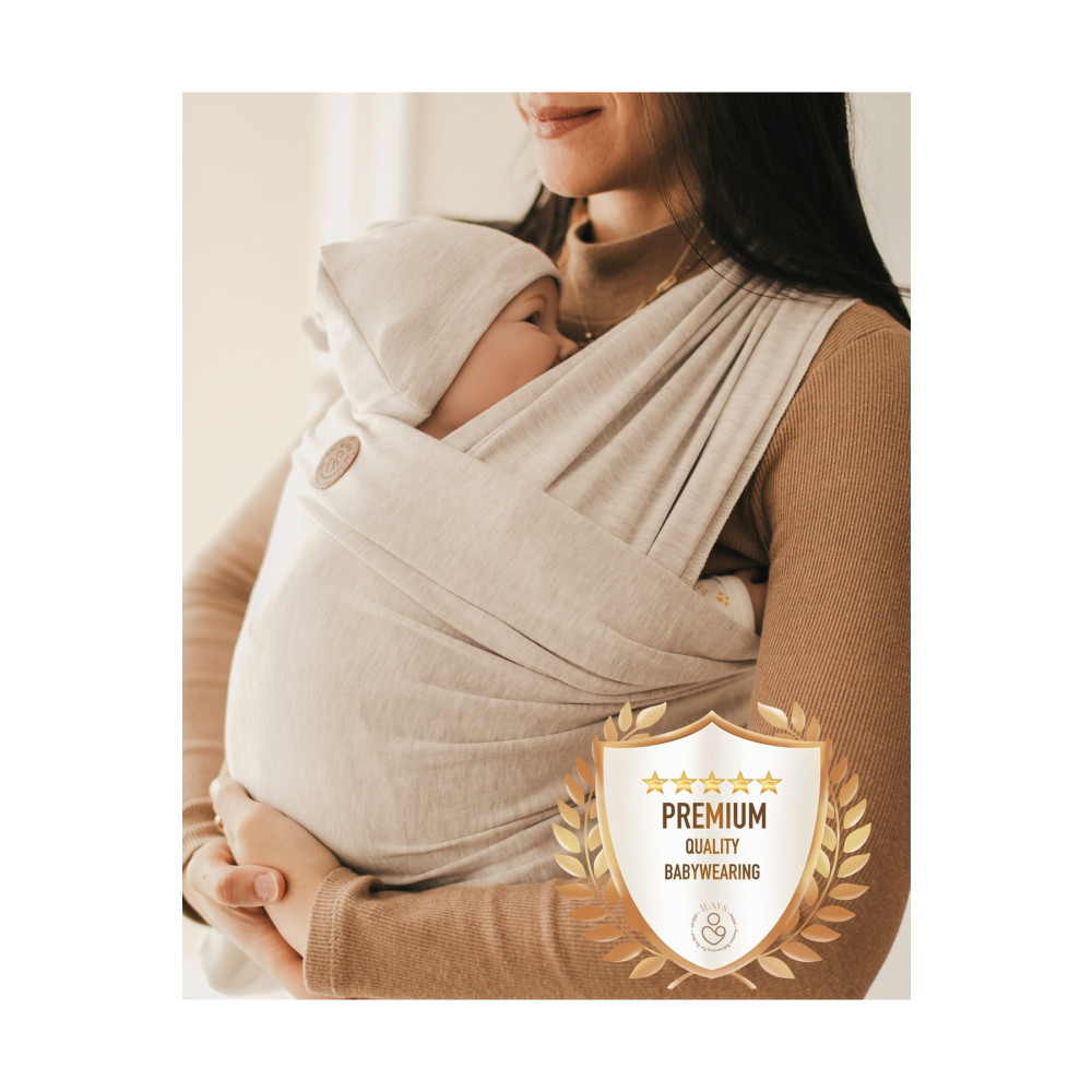 ilays beauty Premium Birinci Sınıf Pamuklu Esnek Wrap Sling (BABYWEARİNGE ÖZEL ÜRETİM KUMAŞ) Anne, Bebek Fiyatı