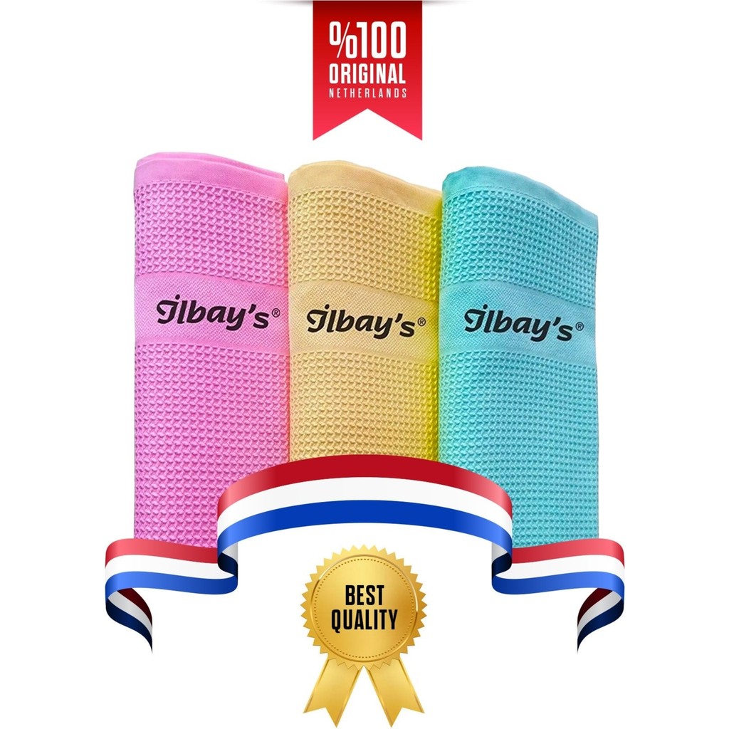 İlbay's 3’lü (Klasik Renk Serisi) Eko Paket Mikrofiber Temizlik Bezi 40X60 CM SSD / Solid State Drive Fiyatı