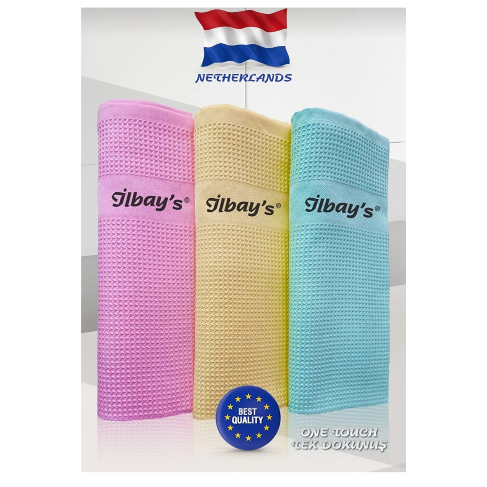 İLBAYS 3lü Mikrofiber - Qr Kod Orijinallik Kontrollü Temizlik Malzemeleri Fiyatı