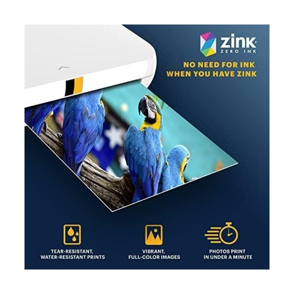 ile Uyumlu ve Yazıcılar Step Kameralar Smile- ve Printomatik, Yaprak) Kağıdı (100 Çinko Fotoğraf 2"x3 Premium Yeni Oto Boyaları Fiyatı