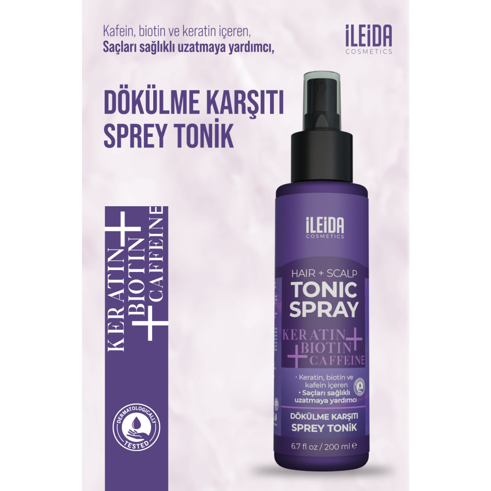 İLEİDA Saç Bakım Toniği Hair Tonic 200 ml Saç Bakım Maskeleri & Serumlar & Spreyler Fiyatı