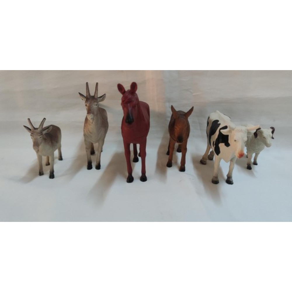 İleri Toys Büyük Boy Çiftlik Hayvanları Seti (8 Inç) - Çok Renkli Oyuncak Fiyatı