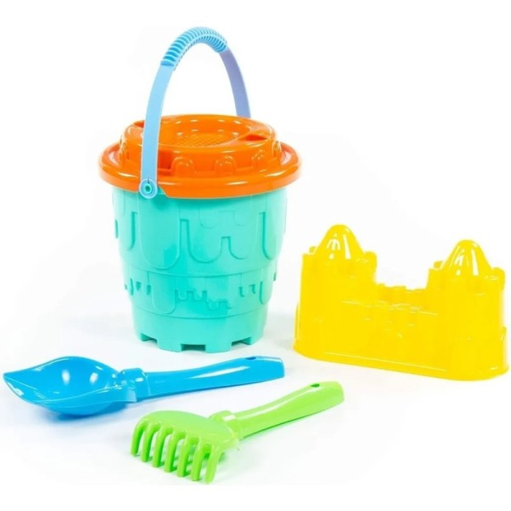 İleri Toys Büyük Kova Elek Kürek Tırmık Kum Kalıbı - Turkuaz Açık Hava, Deniz ve Spor Oyuncakları Fiyatı