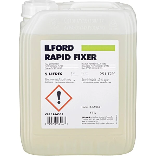 Ilford Rapid Fixer 5 L Siyah Beyaz Film/Kart Sabitleme Banyosu Fotoğraf Makinesi Aksesuarları Fiyatı