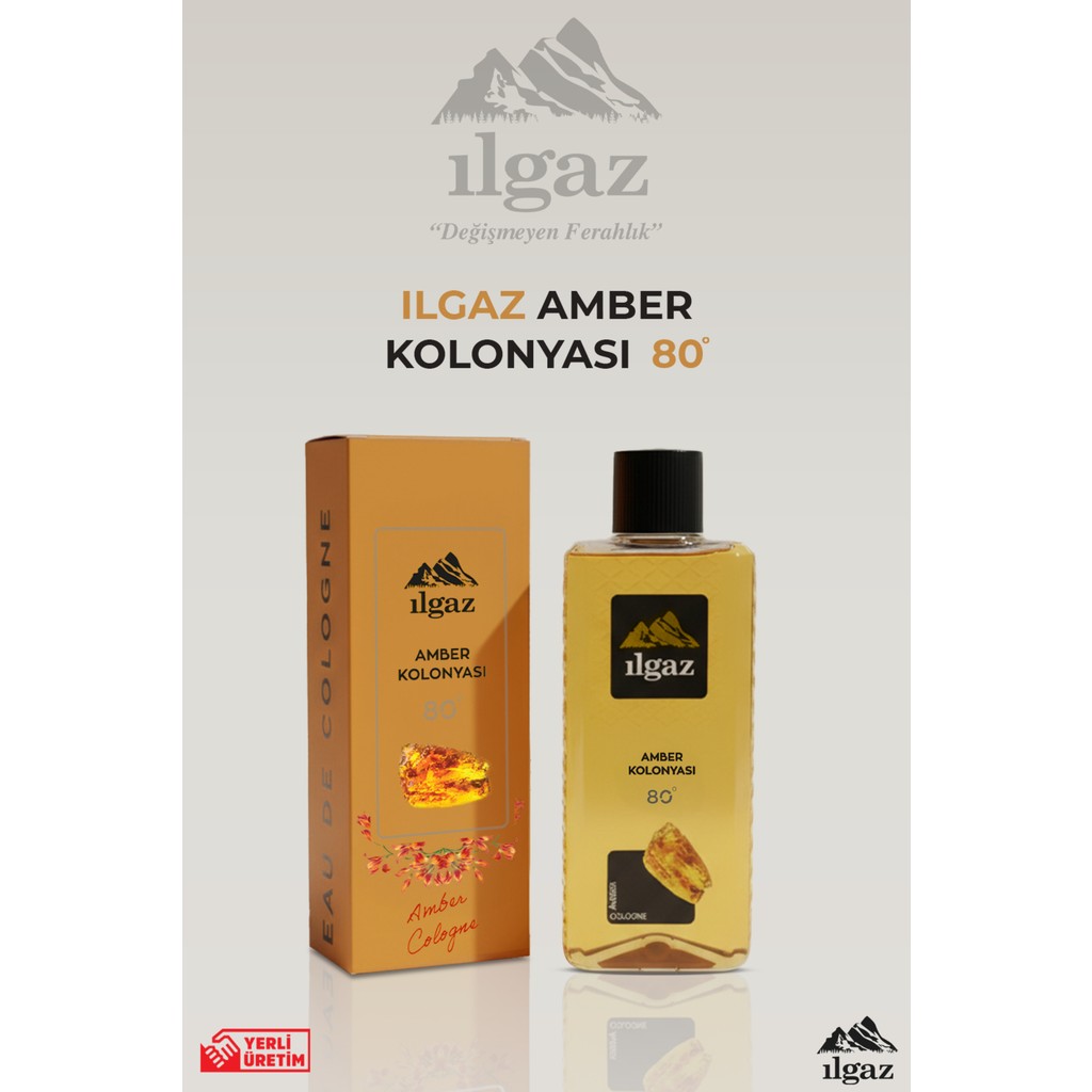 Ilgaz Amber Kolonyası Amber Çiçeği Kokusuyla 400 ml 80 Derece Ferahlatıcı Etki Diğer Fiyatı