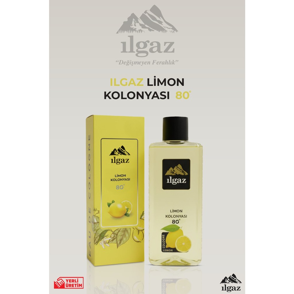 Ilgaz Elegance Series Limon Kolonyası 400 ml 80 Derece Diğer Fiyatı