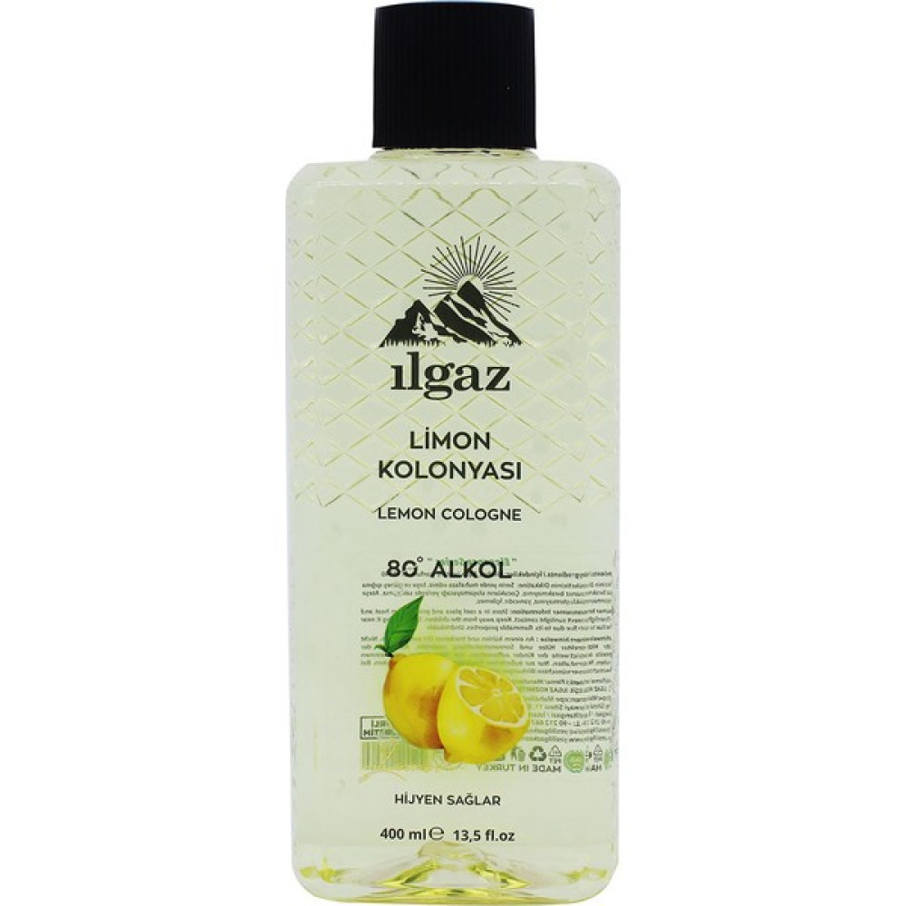 Ilgaz Elegance Series Limon Kolonyası 400 ml 80 Derece Kolonya Oto Boyaları Fiyatı