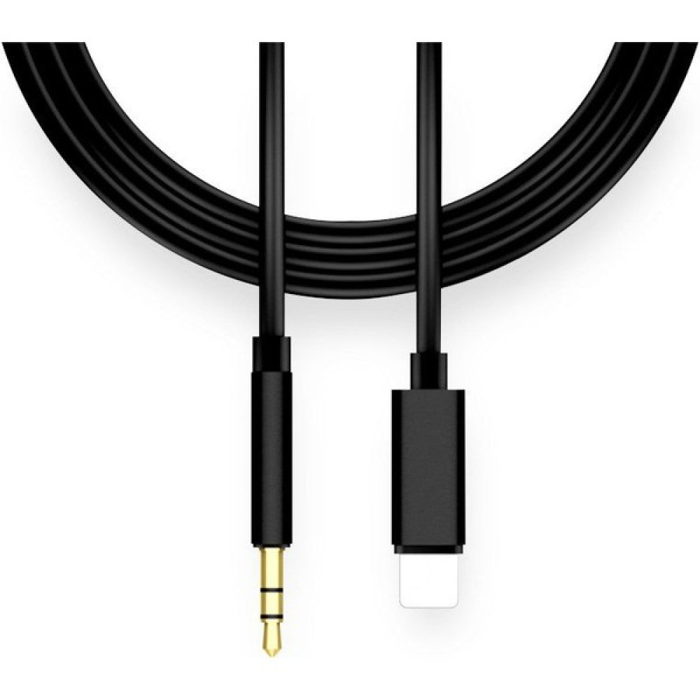 Ilhan Charge Apple iPhone Uyumlu Için 3.5mm Jack Aux Kablosu Araba ve Kulaklık Adaptörü - Siyah Cep Telefonu Kablosu Fiyatı