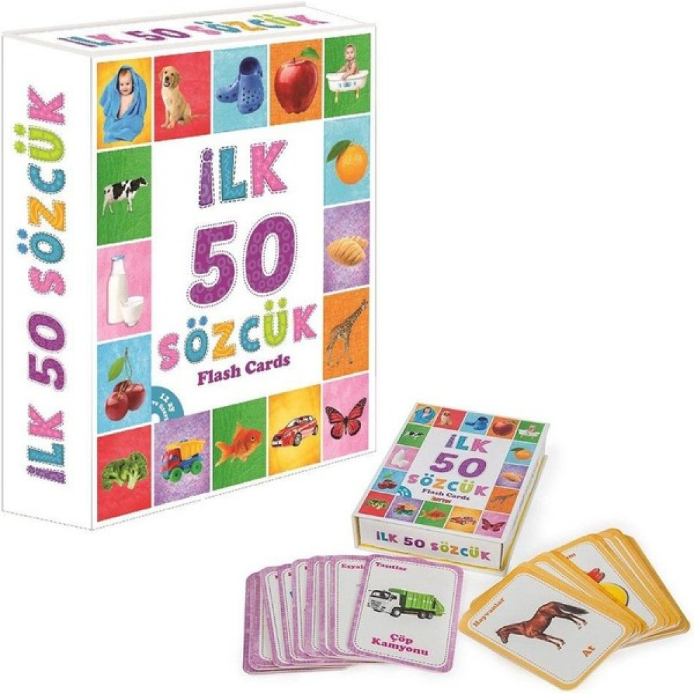 Ilk 50 Sözcük Bebeğimin Ilk Zeka Kartları Eğitici Oyuncak Fiyatı