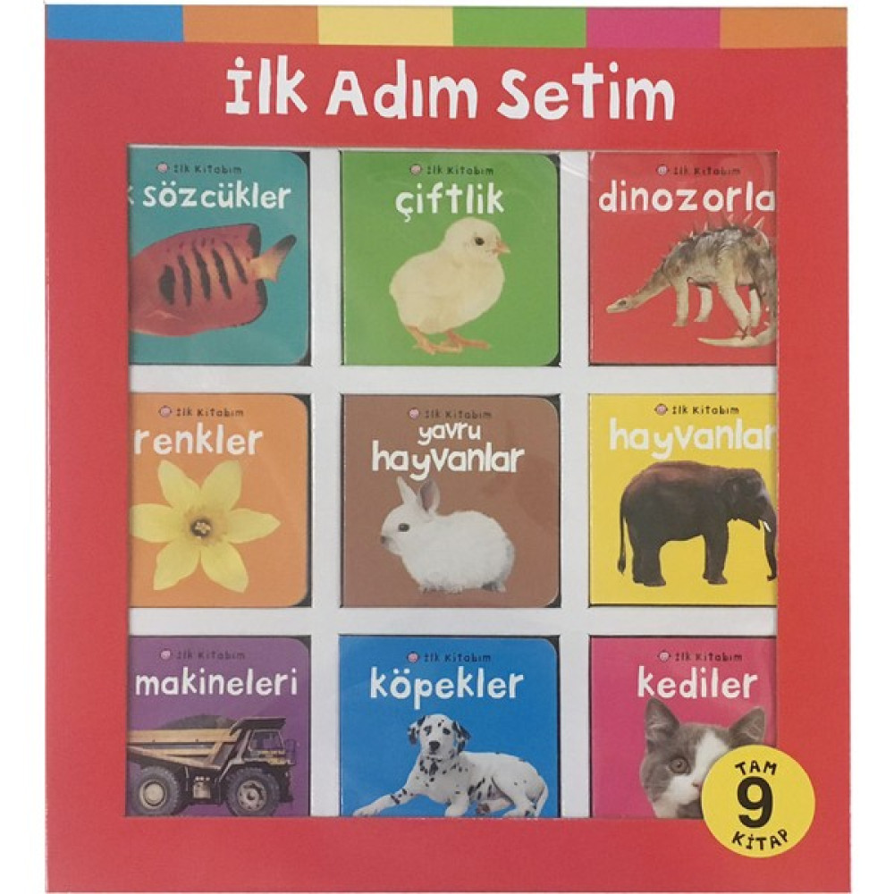İlk Adım Setim (9 Kitap Takım) Okul Öncesi Eğitici & Öğretici Kitaplar Fiyatı