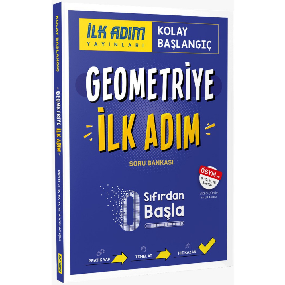 İlk Adım Yayınları Geometriye İlk Adım Ders Sınav Kitapları Fiyatı