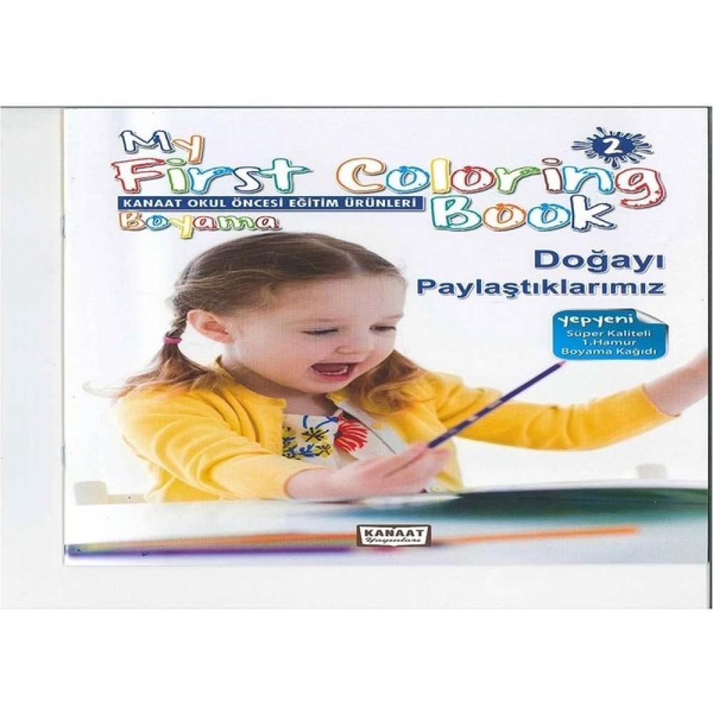 İlk Boyama Kitabım 2 Aktivite & Eğitici Kitaplar Fiyatı