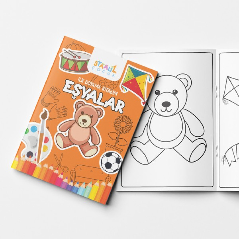 Ilk Boyama Kitabım - Eşyalar Aktivite & Eğitici Kitaplar Fiyatı