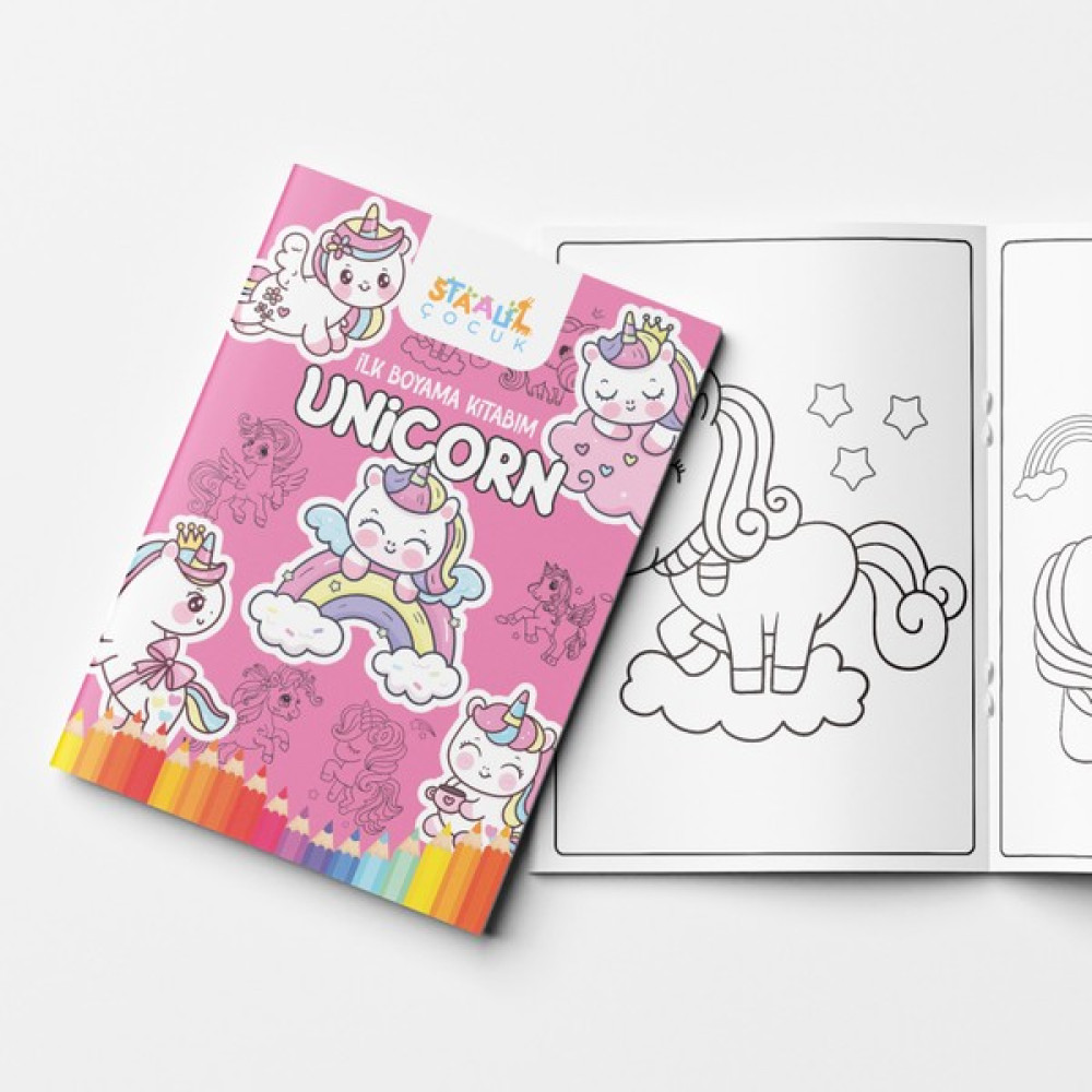 Ilk Boyama Kitabım - Unicorn Aktivite & Eğitici Kitaplar Fiyatı