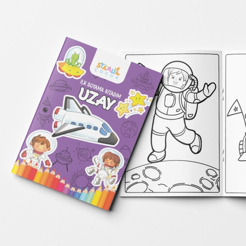 Ilk Boyama Kitabım - Uzay Aktivite & Eğitici Kitaplar Fiyatı