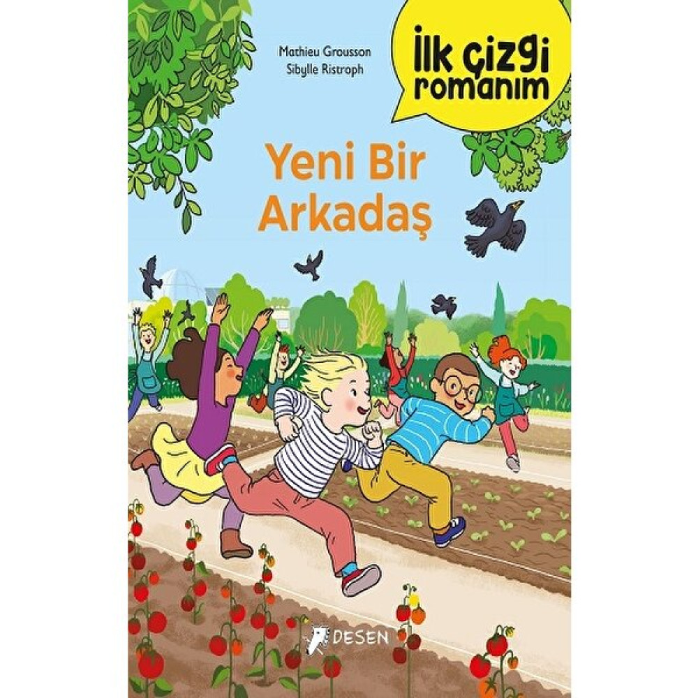 İlk Çizgi Romanım - Yeni Bir Arkadaş - Mathieu Grousson Öykü Kitapları Fiyatı