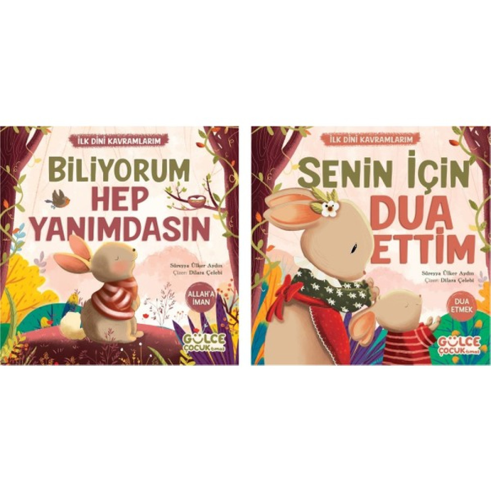 Ilk Dini Kavramlarım Dua Etme + Allaha Iman (2 Kitap) Çocuk Öykü Fiyatı
