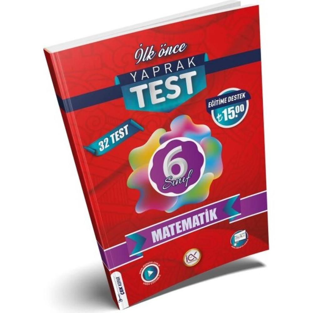 İlk Önce Yayıncılık 6. Sınıf Matematik Yaprak Test 2023 Kaynak Kitapları Fiyatı