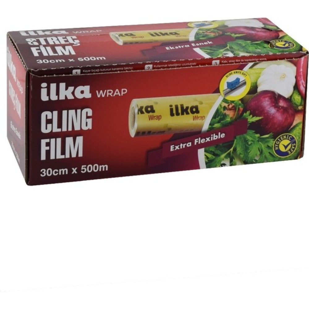 İlka Strech Film Kutulu 30 cm 500 m Streç Film Fiyatı