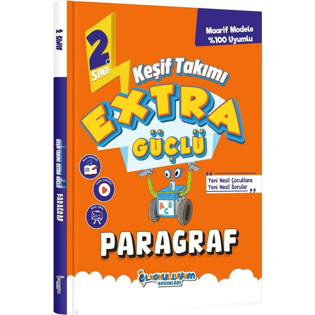 İlkokulluyum Yayınları İLKOKULLUYUM YAY. KEŞİF TAKIMI 2.SINIF EXTRA GÜÇLÜ PARAGRAF Tüm Dersler Fiyatı