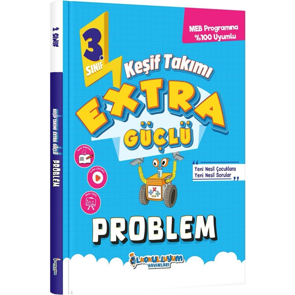 İlkokulluyum Yayınları İLKOKULLUYUM YAY. KEŞİF TAKIMI 3.SINIF EXTRA GÜÇLÜ PROBLEM SSD / Solid State Drive Fiyatı