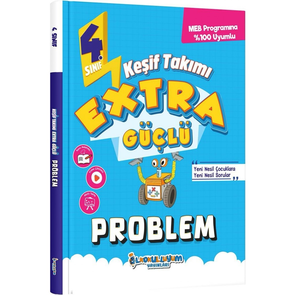 İlkokulluyum Yayınları Keşif Takımı 4.Sınıf Extra Güçlü Problem SSD / Solid State Drive Fiyatı