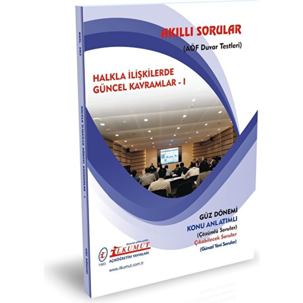 İlkumut AÖF - Halkla Ilişkilerde Güncel Kavramlar - I Kaynak Kitapları Fiyatı