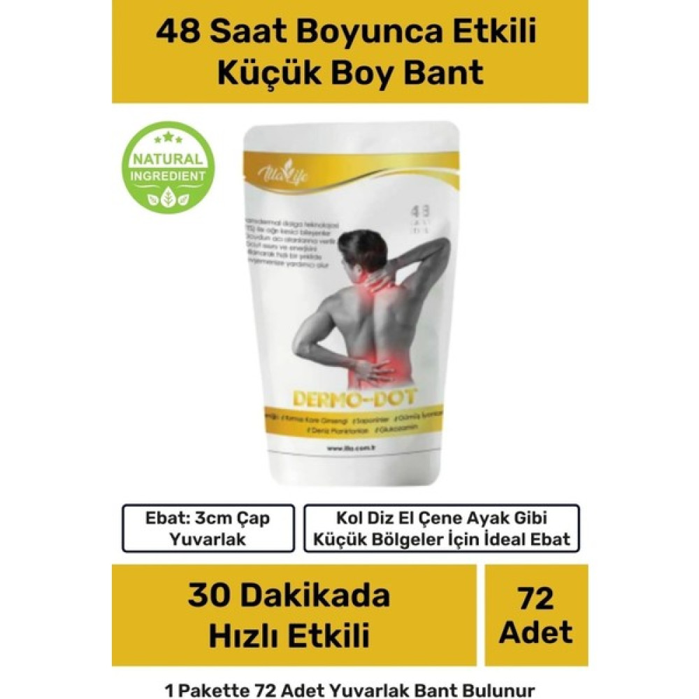 İlla Life Hızlı Etkili Küçük Boy Sporcu Kinezyo Bandı Baş Diz El Çene Parmak Ayak Kas Eklem İçin Bant 72'li Diğer Spor Ürünleri Fiyatı