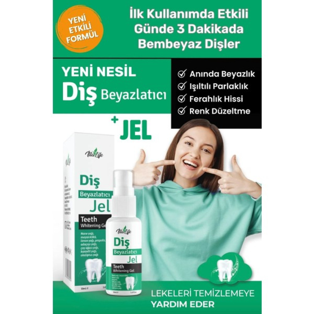 Illa Life Whitening Expert Hızlı Etkili Diş Jel Yeni Nesil Diş Beyazlatma Ve Temizleme Jeli 50 Ml Oto Boyaları Fiyatı