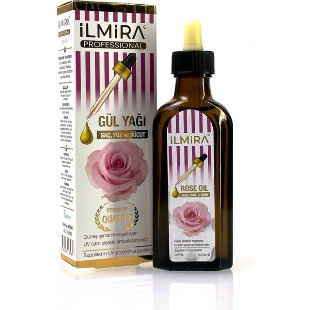 İlmira Gül Yağı Saç Yüz ve Vücut Yağı Rose Oil Hair Face Body 100 ml Oto Boyaları Fiyatı