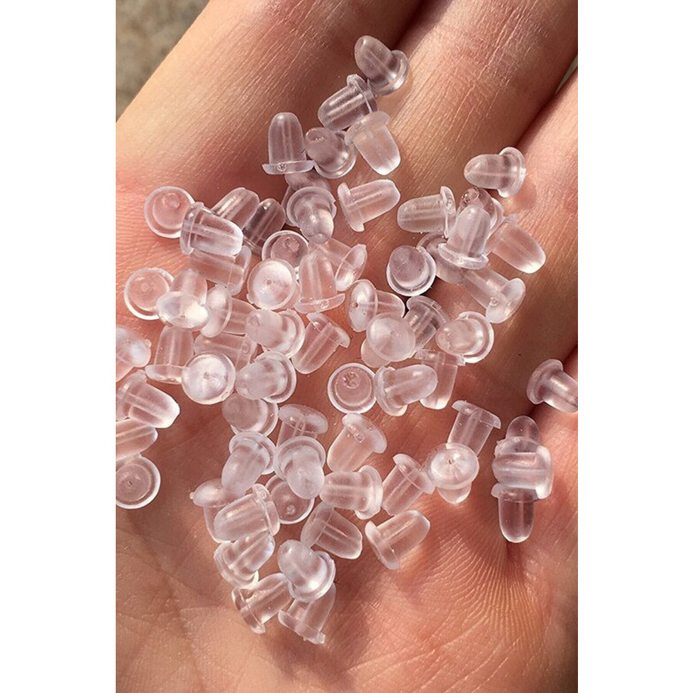 İlraysa 200 Adet 100 Çift Plastik Küpe Pistonu Küpe Arkalığı Bijuteri Küpe Fiyatı