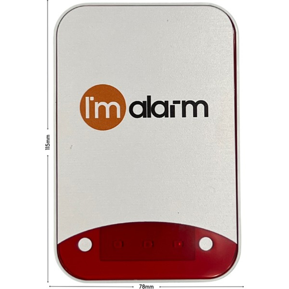 İm Alarm Imsmart Caydırıcı Alarm Işıldağı Beyaz - 115*78*28 mm Güvenlik Sistemi Setleri Fiyatı